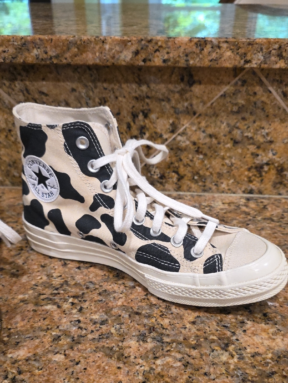 Converse Chuck Taylor All Star 70 Hi Cow Print - M7/W9 - Picture 3 of 11